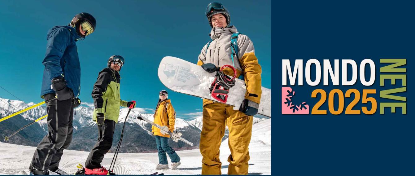 Aperte le iscrizioni per sci e snowboard<br>con tariffe dedicate al mondo universitario!